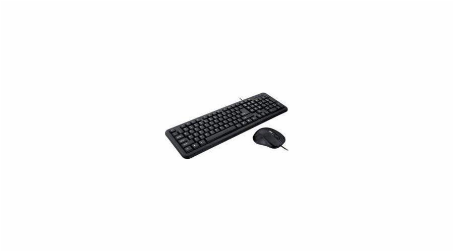 iBox OFFICE KIT II keyboard Mouse included USB QWERTY English Black