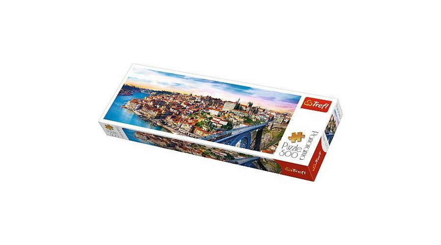 Puzzle Trefl, 500 dílků. Panorama – Porto, Portugalsko (GXP-645438)