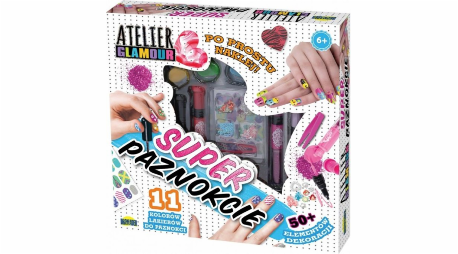 Zestaw do manicure Atelier Glamour - Super paznokcie