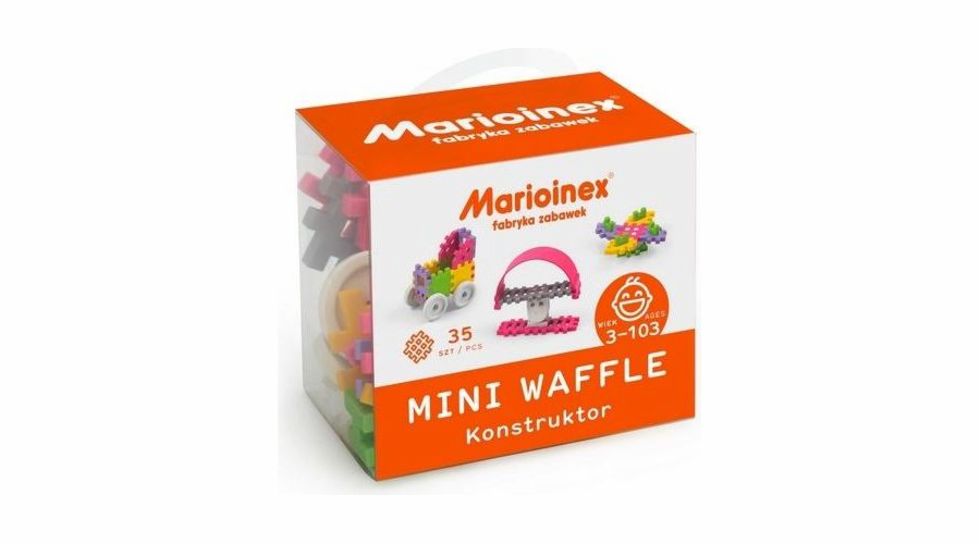 Marioinex Mini Waffle 35 el. Konstruktér