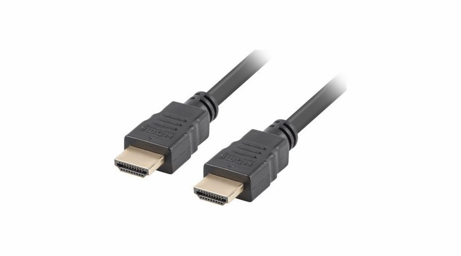 Lanberg HDMI - HDMI kabel 10m černý (CA-HDMI-10CC-0100-BK)