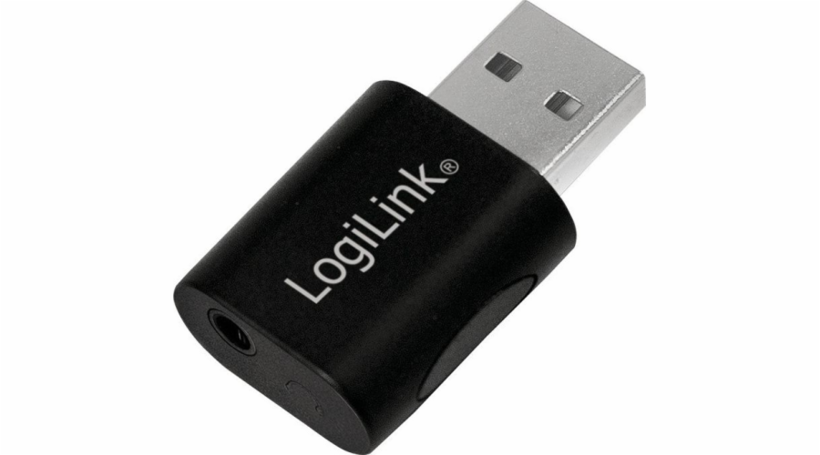 USB adaptér LogiLink s 3,5 mm konektorem TRRS