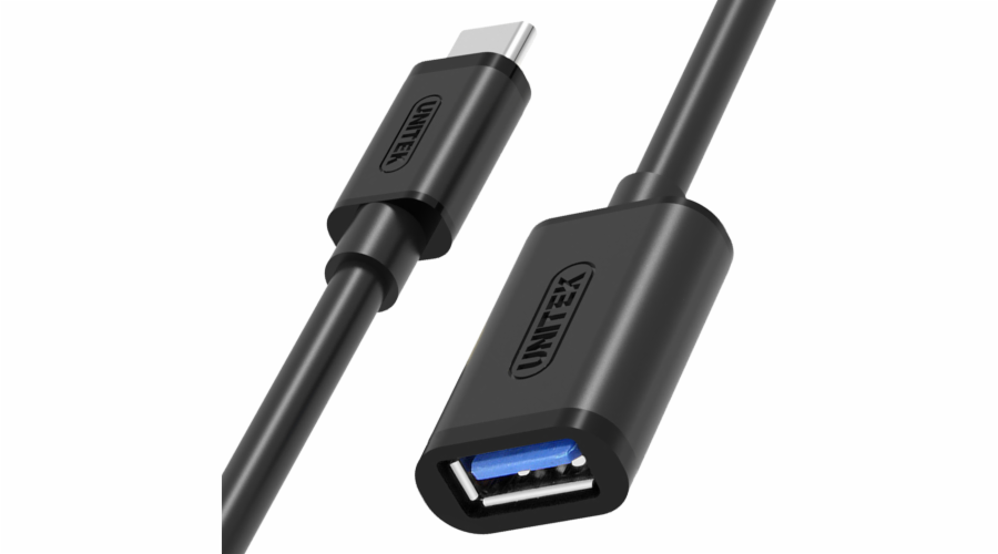 Kabel USB Unitek TYP-C TO USB AF 0,15 m (Y-C476BK)
