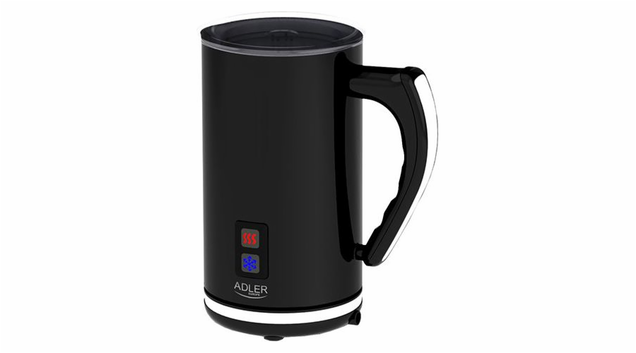 Adler AD 4478 milk frother/warmer Automatic Black White