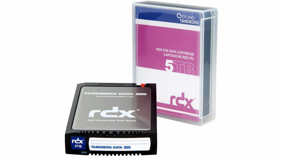 Tandberg RDX Cartridge 5 TB, Wechselplatten-Medium