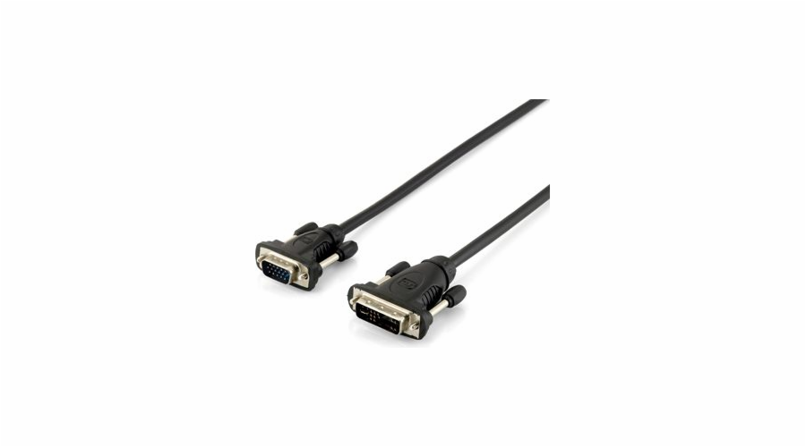 Kabel Equip DVI-I - D-Sub (VGA) 1.8m czarny (0118943)