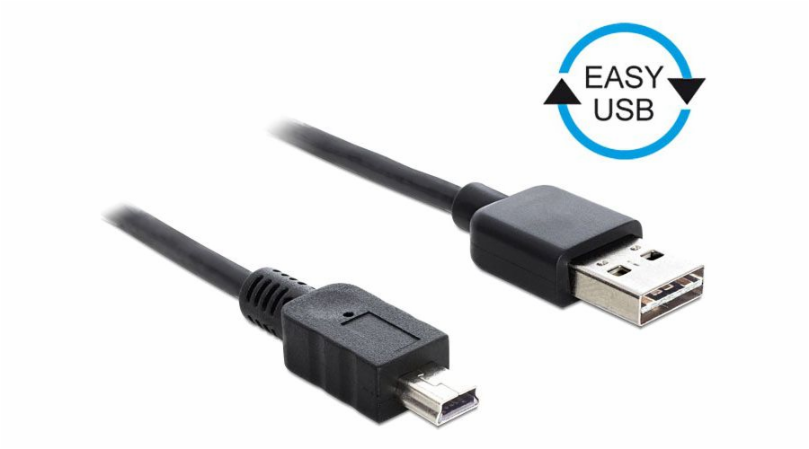 EASY-USB 2.0 Kabel, USB-A Stecker > Mini USB-B Stecker