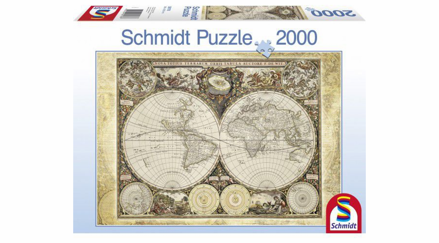 Puzzle Historische Weltkarte