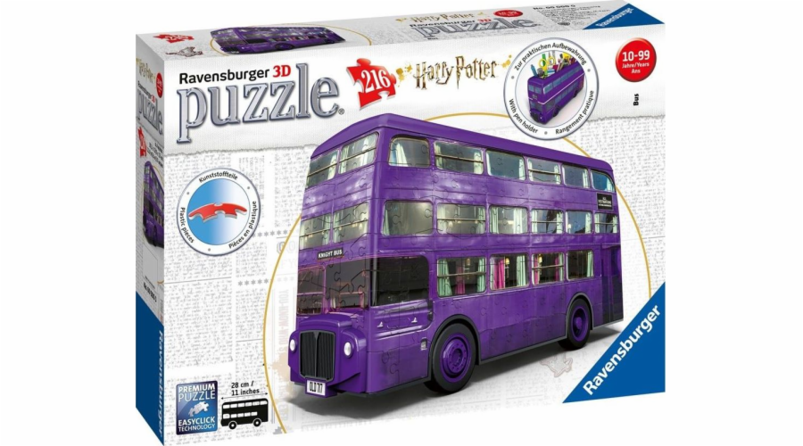 Puzzle 216 dílků 3D Potulný rytíř Harry Potter