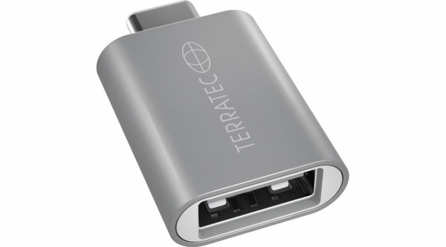 Adapter USB TerraTec USB-C - USB Srebrny (251732)