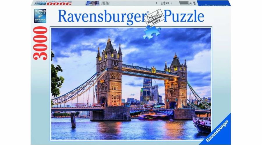 Puzzle 3000 dílků Londýn - nádherné město
