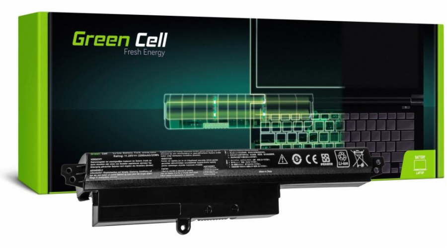 Green Cell AS91 Baterie Asus X200/X200C/X200L/X200M/K200MA VivoBook F200/F200C 2200mAh Li-ion