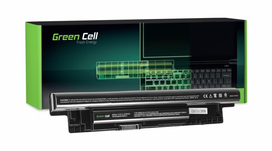 Green Cell akumulátor do notebooku MR90Y XCMRD 14.8 V 2200 mAh Dell