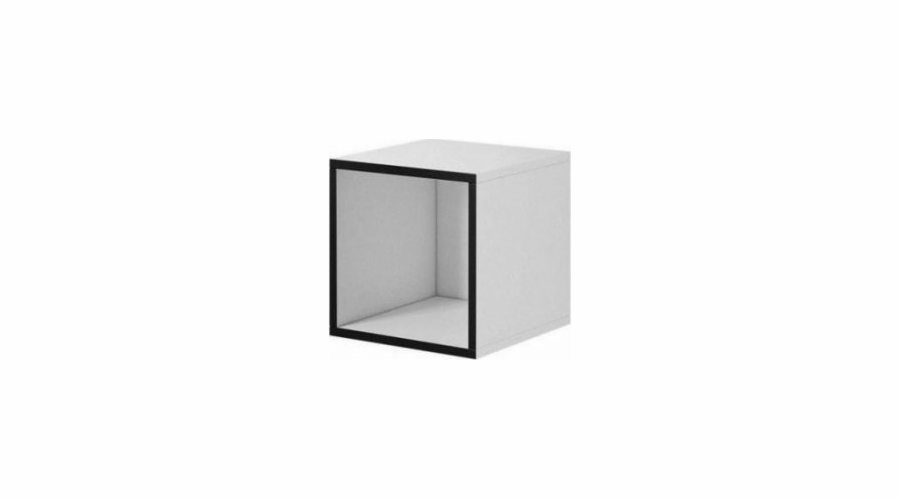 Cama open cabinet ROCO RO6 37/37/39 white/black