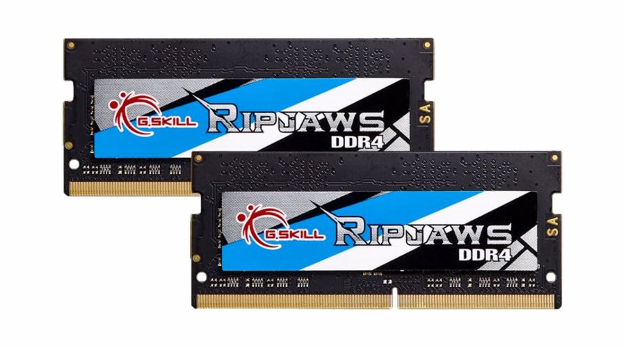 Paměť notebooku G.Skill Ripjaws, SODIMM, DDR4, 16 GB, 3200 MHz, CL22 (F4-3200C22D-16GRS)