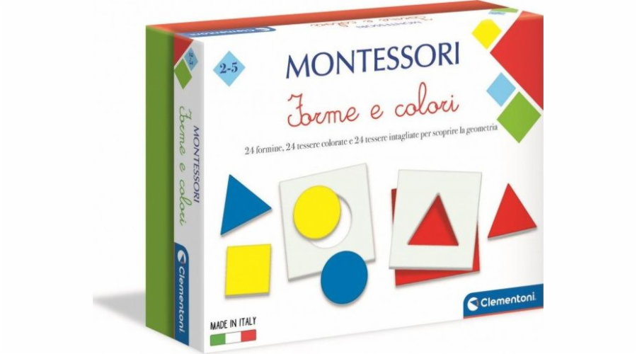 Clementoni Clementoni Montessori tvary a barvy 50692