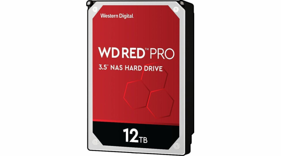 Serverový disk WD Red Pro 12TB 3,5" SATA III (6Gb/s) (WD121KFBX)