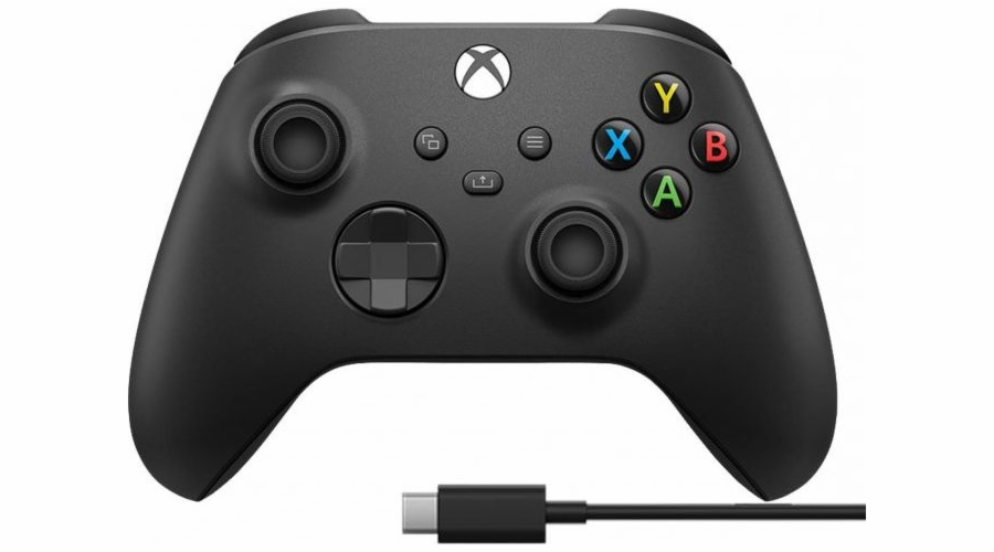 Microsoft XBOX Series Wireless Controller + USB-C Cable carbon black
