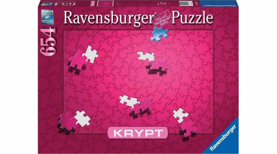 Puzzle Ravensburger 654 ks. Růžová krypta
