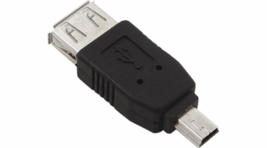 Adapter USB Akyga miniUSB - USB Czarny (AK-AD-07)