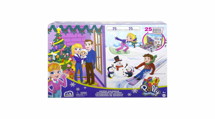 Mattel Polly Pocket Adventní kalendář