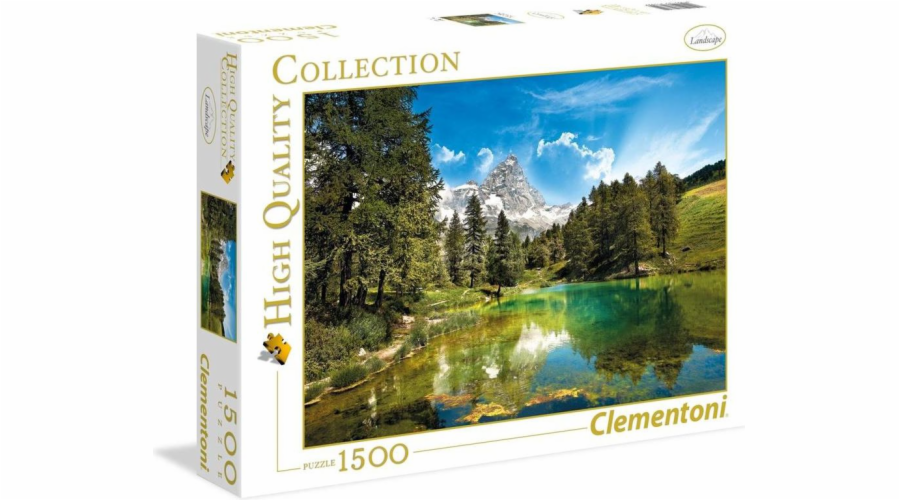 Clementoni Puzzle 1500 dílků Modré jezero