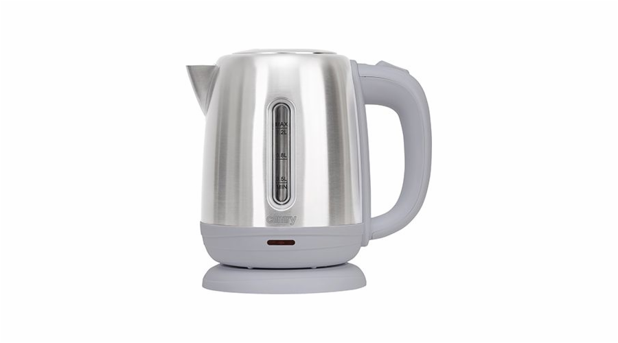 Camry Premium CR 1278 electric kettle 1.2 L 1630 W Grey Stainless steel