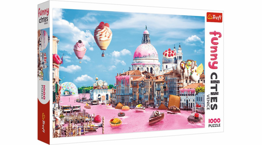 Trefl Puzzle 1000 dílků - Sladkosti v Benátkách