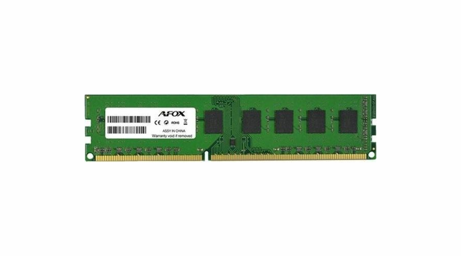 Paměť AFOX DDR3, 4 GB, 1600 MHz, (AFLD34BN1P)