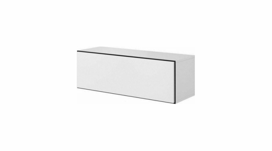 Cama full storage cabinet ROCO RO1 112/37/39 white/black/white