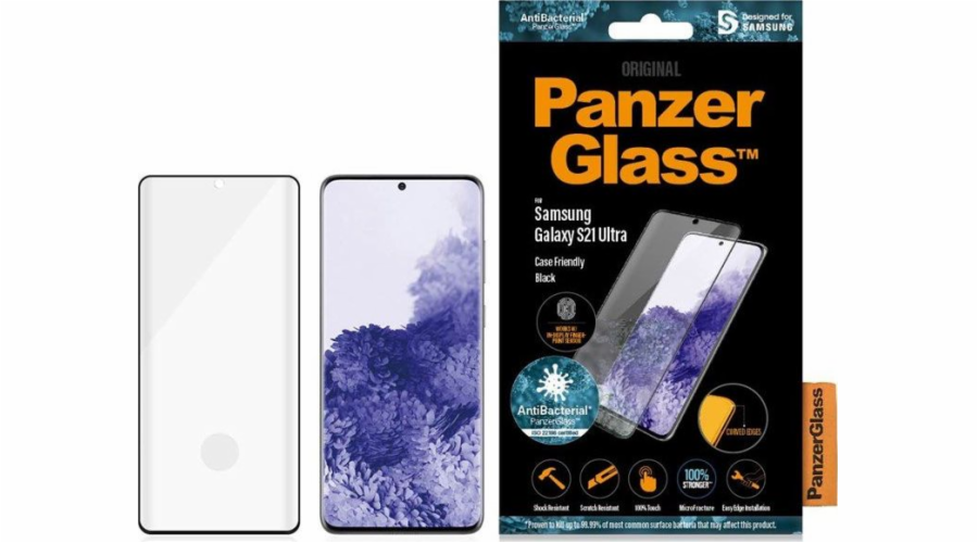 PanzerGlass Edge-to-Edge pro Samsung Galaxy S21 7258