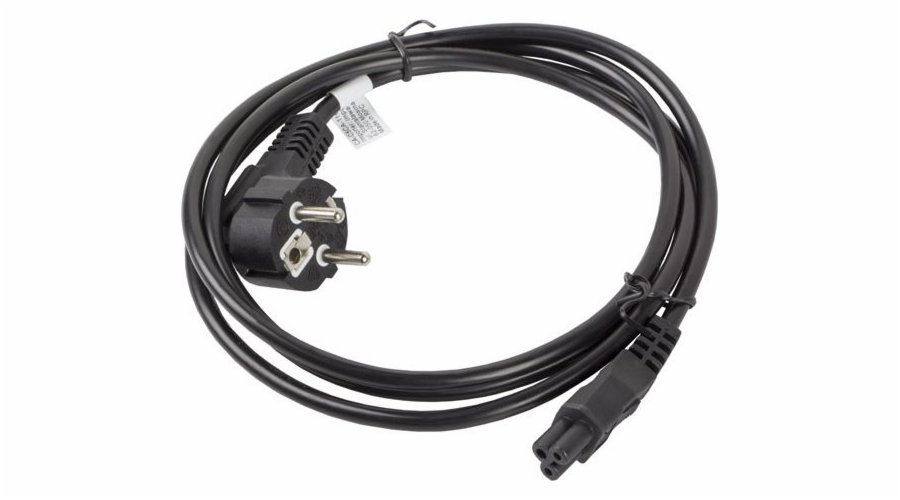 Lanberg power cable for laptop cee 7/7->c5 ca-c5ca-11cc-0018-bk