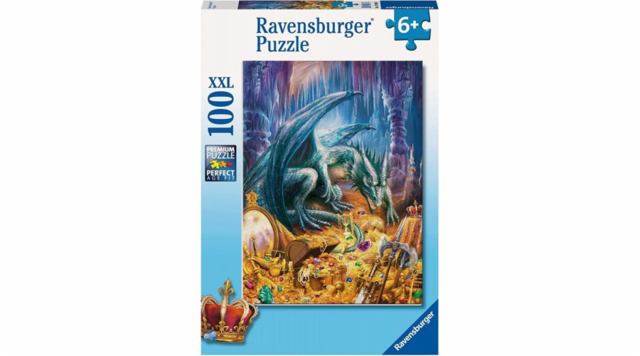 Ravensburger Puzzle 100 Dragon in the Cave XXL