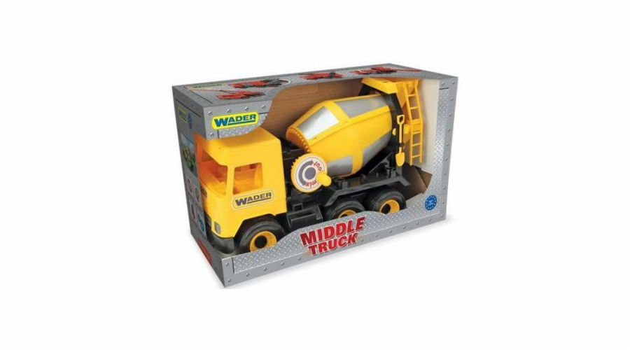 Wader Middle truck - Žlutá míchačka na beton (234576)