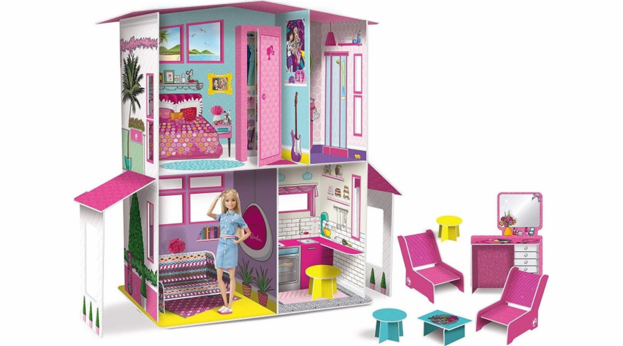 Kreativní sada Lisciani Barbie - Dům snů