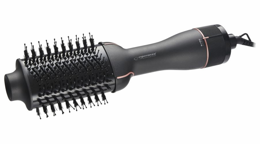 Esperanza EBL015 hair styling tool Hot air brush Black 1200W