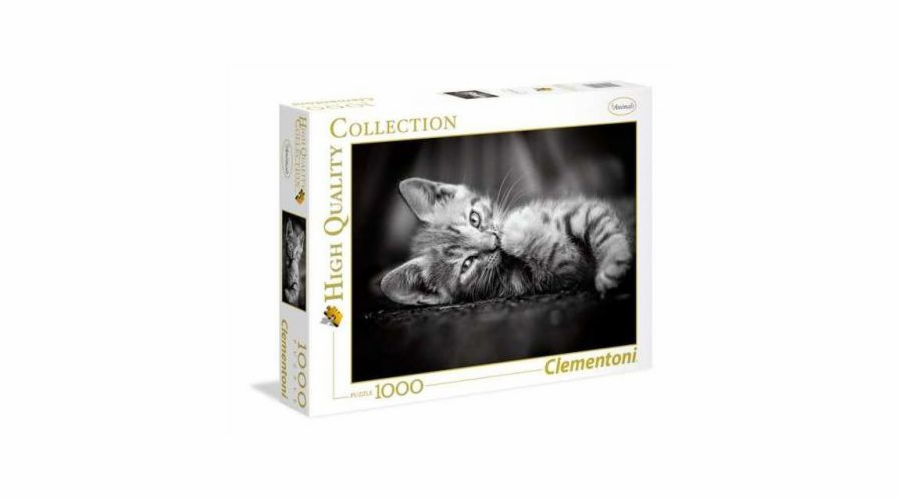 Clementoni Puzzle 1000 dílků - vysoce kvalitní kolekce. Kitty (39422)