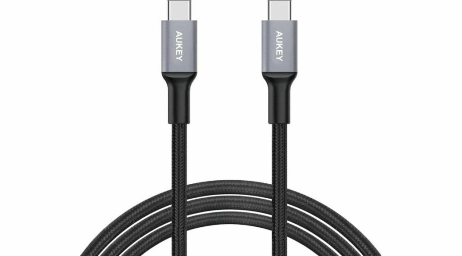 CB-CD6 nylonowy kabel Quick Charge USB C - USB C | 2m | 3A | 60W PD | 20V