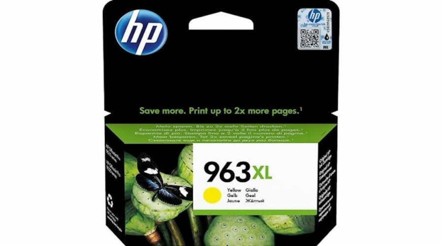 HP inkoustová kazeta 963xl žlutá 3ja29ae-3ja29ae