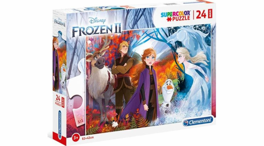 Clementoni Puzzle 24 dílků maxi Frozen II