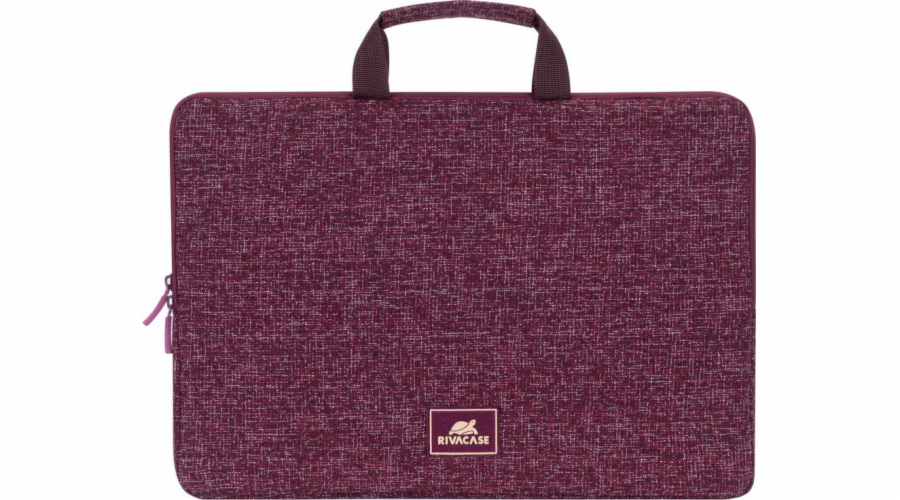 RIVACASE 7913 burgundy red Laptop sleeve 13.3 with handles