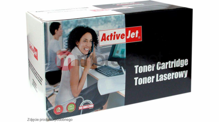 Activejet ATH-90N toner for HP printer; HP 90A CE390A replacement; Supreme; 10000 pages; black
