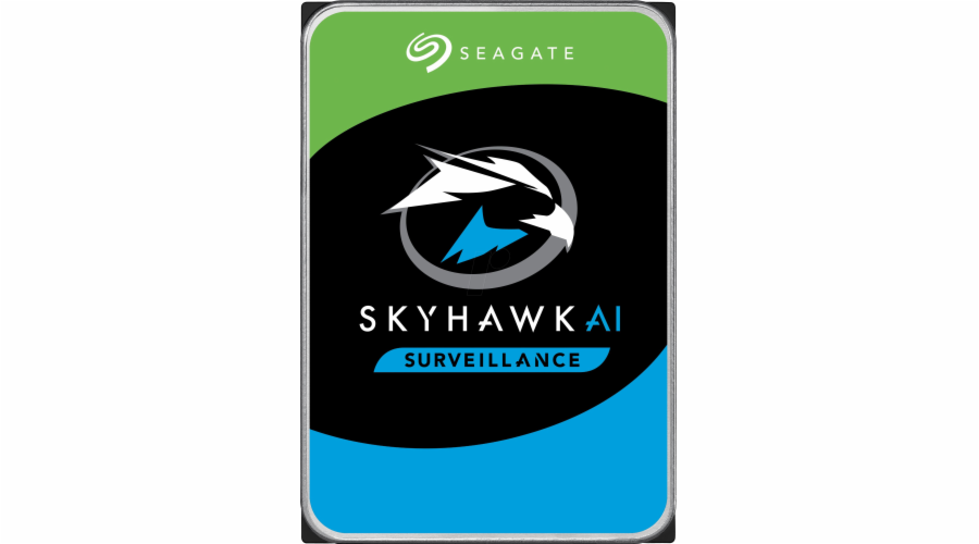 Seagate SkyHawk AI 8TB HDD / ST8000VE001 / Interní 3,5" / 7200 RPM / SATA 6Gb/s / 256 MB