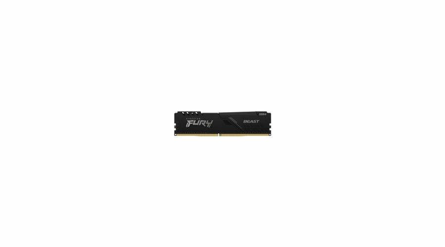 KINGSTON DIMM DDR4 128GB (Kit of 4) 3200MT/s CL16 FURY Beast Černá