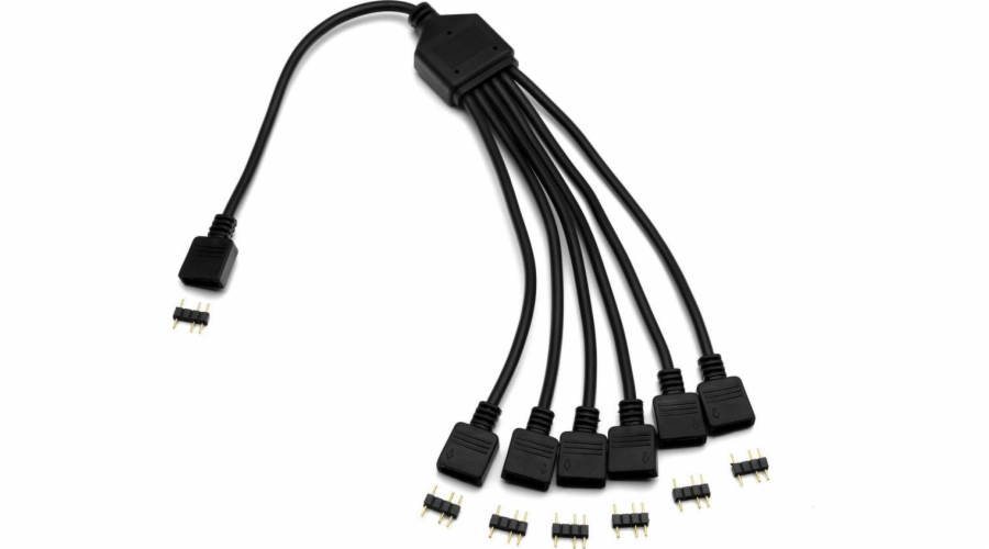 EK-D-RGB 6-Way Splitter Cable, Y-Kabel