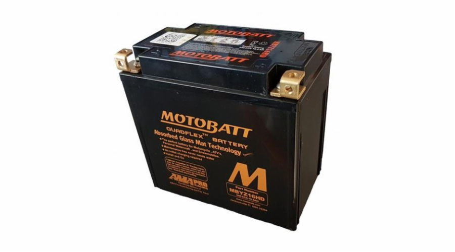 Baterie Motobatt MBYZ16HD 16,5 Ah, 12 V, 4 vývody
