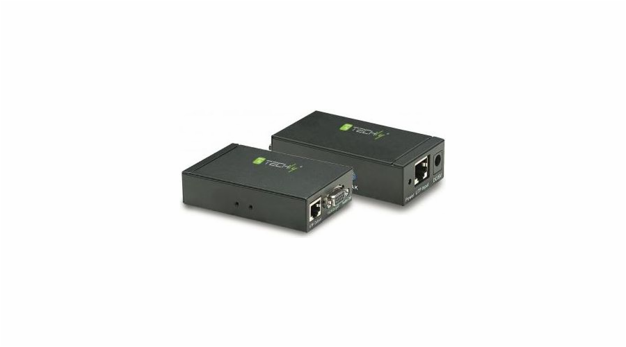 Extender VGA po kablu Cat5e/6 do 300m z audio