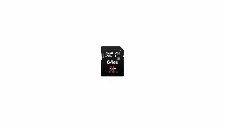 Karta GoodRam IRDM SDHC 64 GB UHS-I/U3 V30 (IR-S3A0-0640R12)