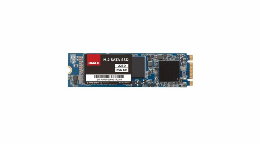 UMAX SSD 512GB/ interní/ M.2/ 2280/ SATAIII/ 3D TLC