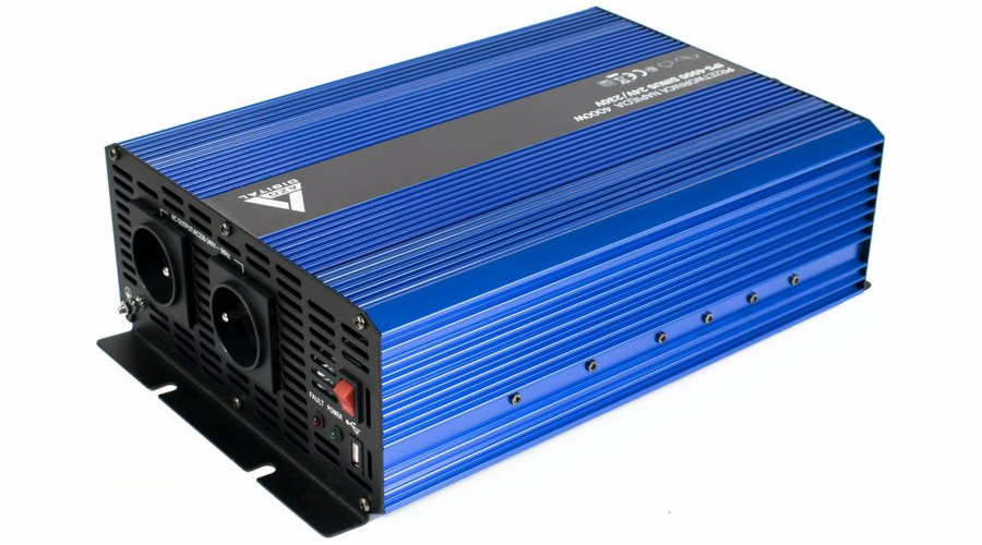 AZO Digital 24 VDC / 230 VAC Converter SINUS IPS-4000S 4000W